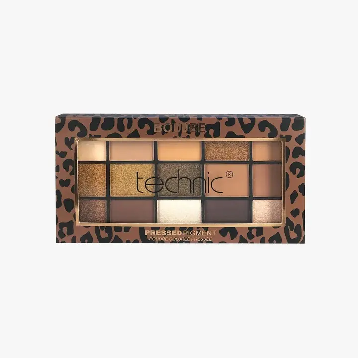 Technic 15 Shades Pressed Pigments Eyeshadow Palette - Boujee