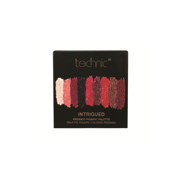 Technic Pressed Pigment Eyeshadow Palette - Intrigued