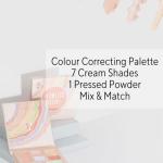 W7 Flawless Base Cream Colour Correcting Palette - 7 Shades to Improve Skin Discolouration & Imperfections