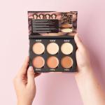 W7 Lift & Sculpt Cream Contour Kit - Concealing, Highlighting & Contouring Makeup Palette - Step-by-Step Instructions Included