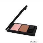 W7 Duo Blusher Shimmer, Peach Pink Tan