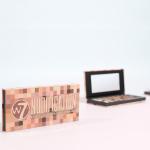 W7 Nudification Pressed Pigment Palette - 16 High Impact Nude Colors - Flawless Long-Lasting Glam Makeup