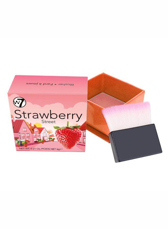 W7 The Boxed Blusher Strawberry Street