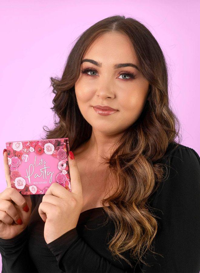 W7 Let's Party With Vickaboo Pressed Pigment Palette