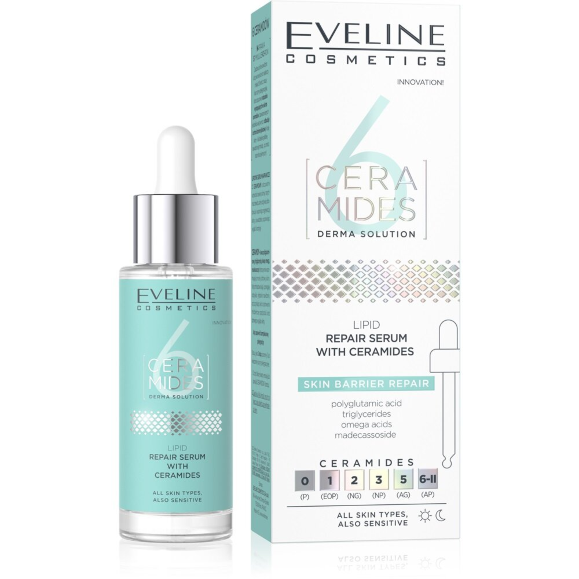 Eveline 6 Ceramides Lipid Repair Serum 30ml