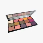 Technic 15 Shades Pressed Pigments Eyeshadow Palette - Cinnamon Swirl