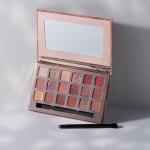 W7 Socialite Indulgent Multi-Textured Pressed Pigment 18 Colour Eye Shadow Palette